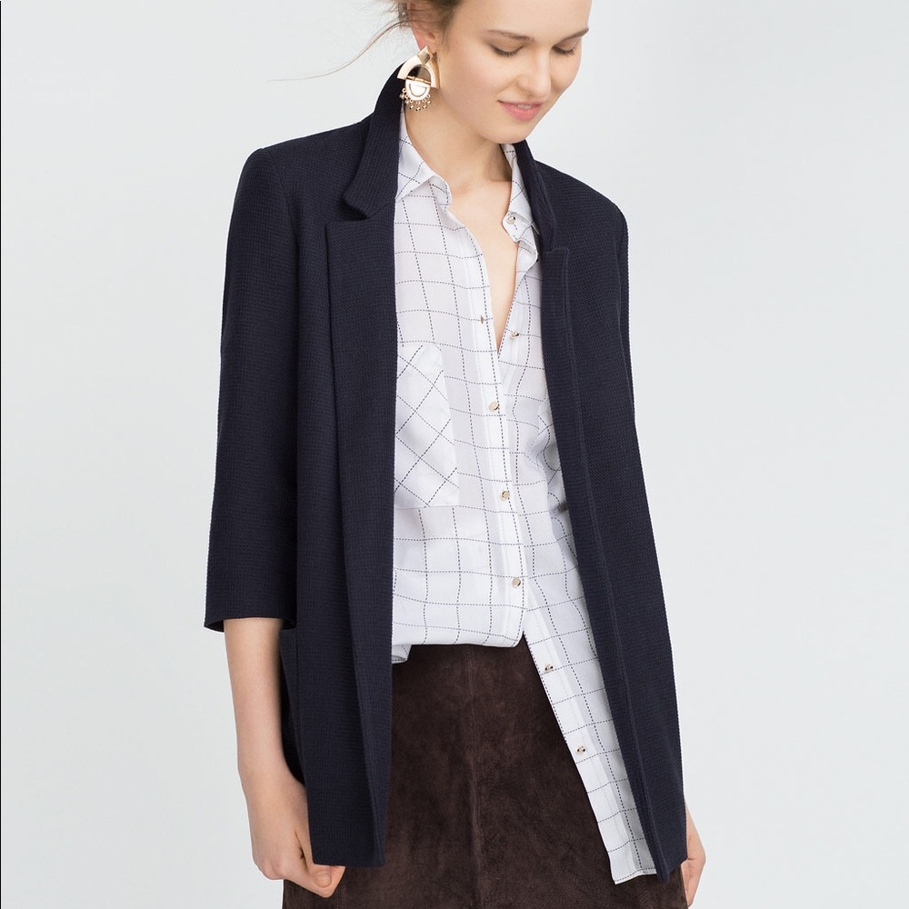 Zara longline blazer